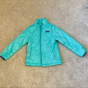 Patagonia girls down jacket size 8 like new